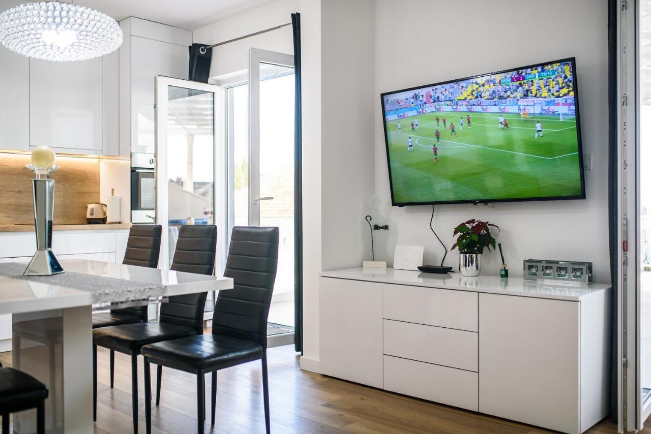 Aurora Seaview Apartment Млини Экстерьер фото