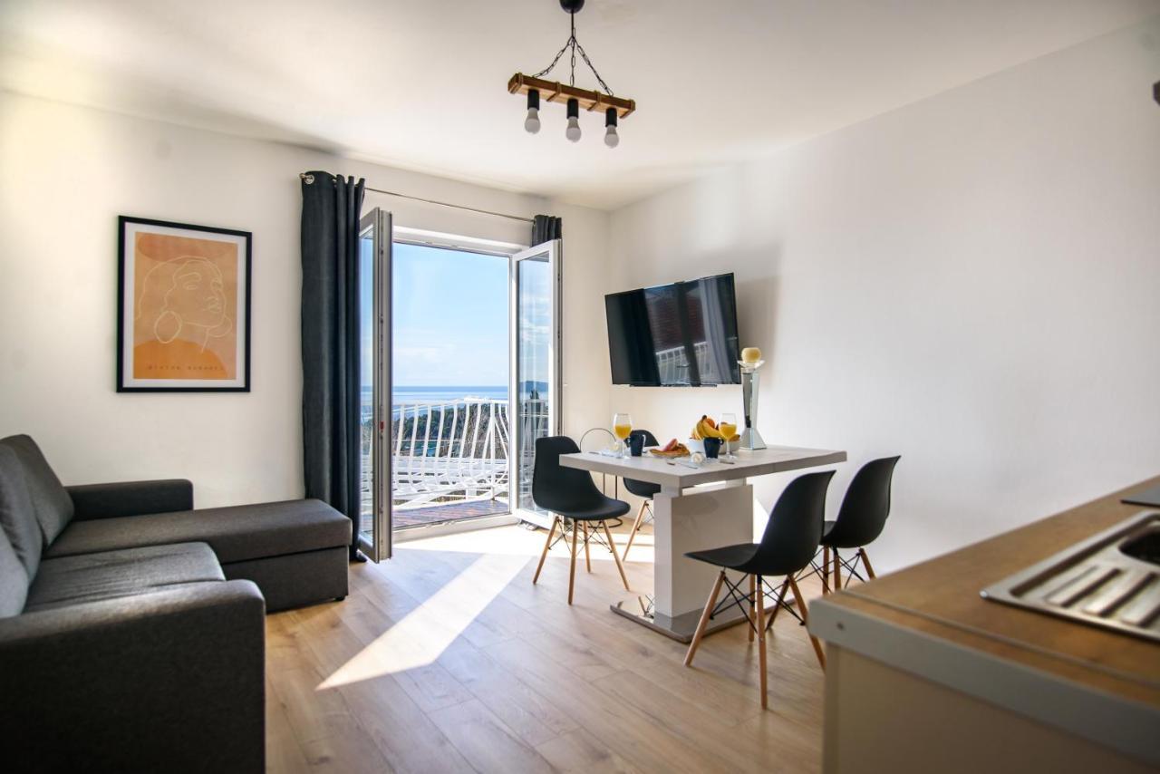 Aurora Seaview Apartment Млини Экстерьер фото