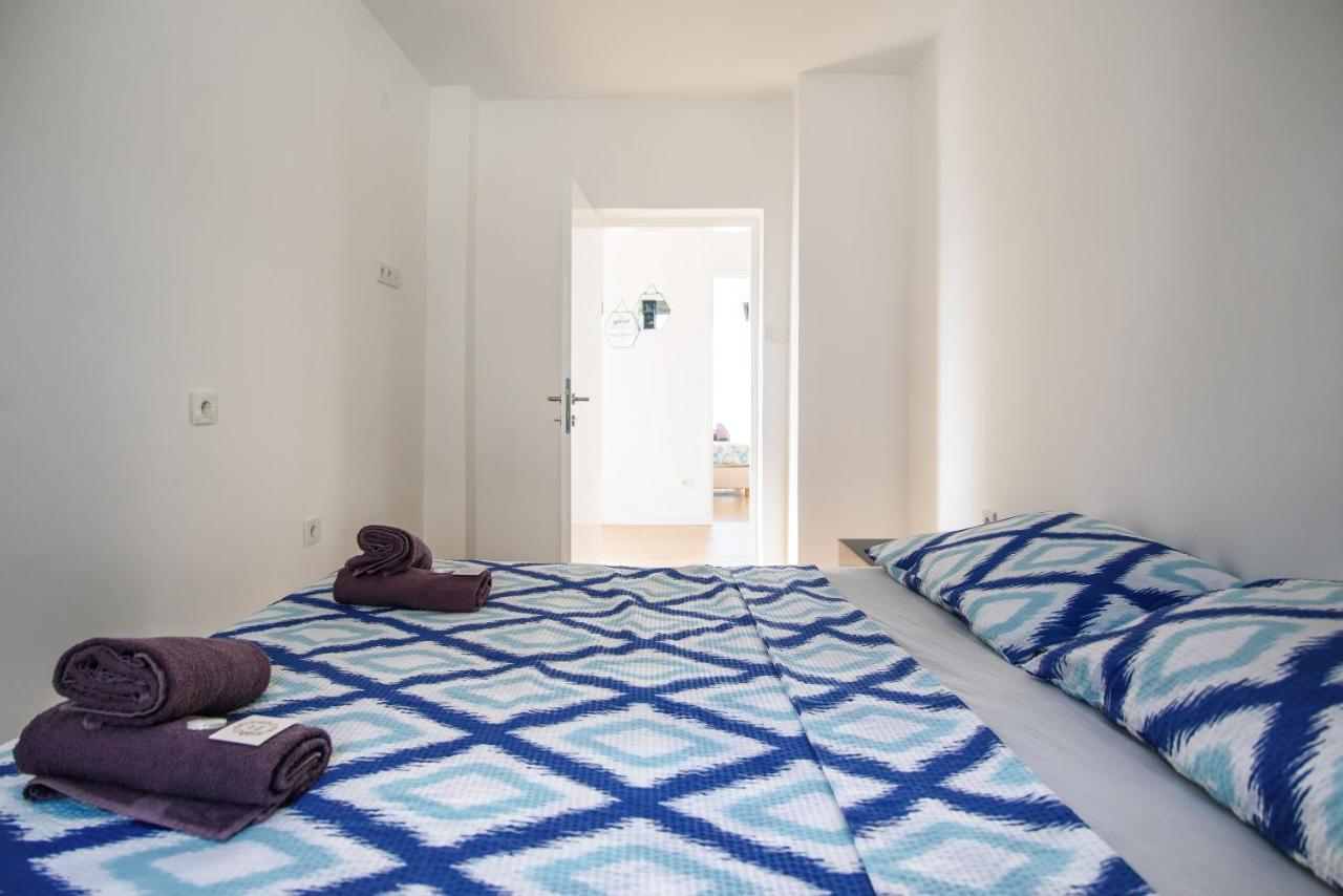 Aurora Seaview Apartment Млини Экстерьер фото