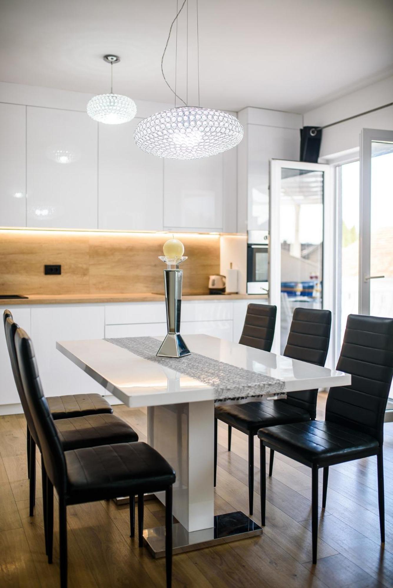 Aurora Seaview Apartment Млини Экстерьер фото