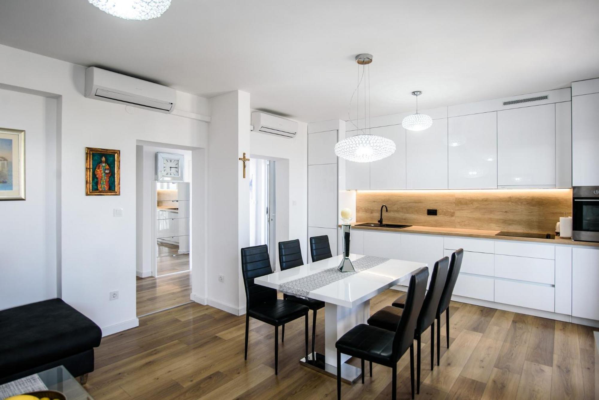 Aurora Seaview Apartment Млини Экстерьер фото