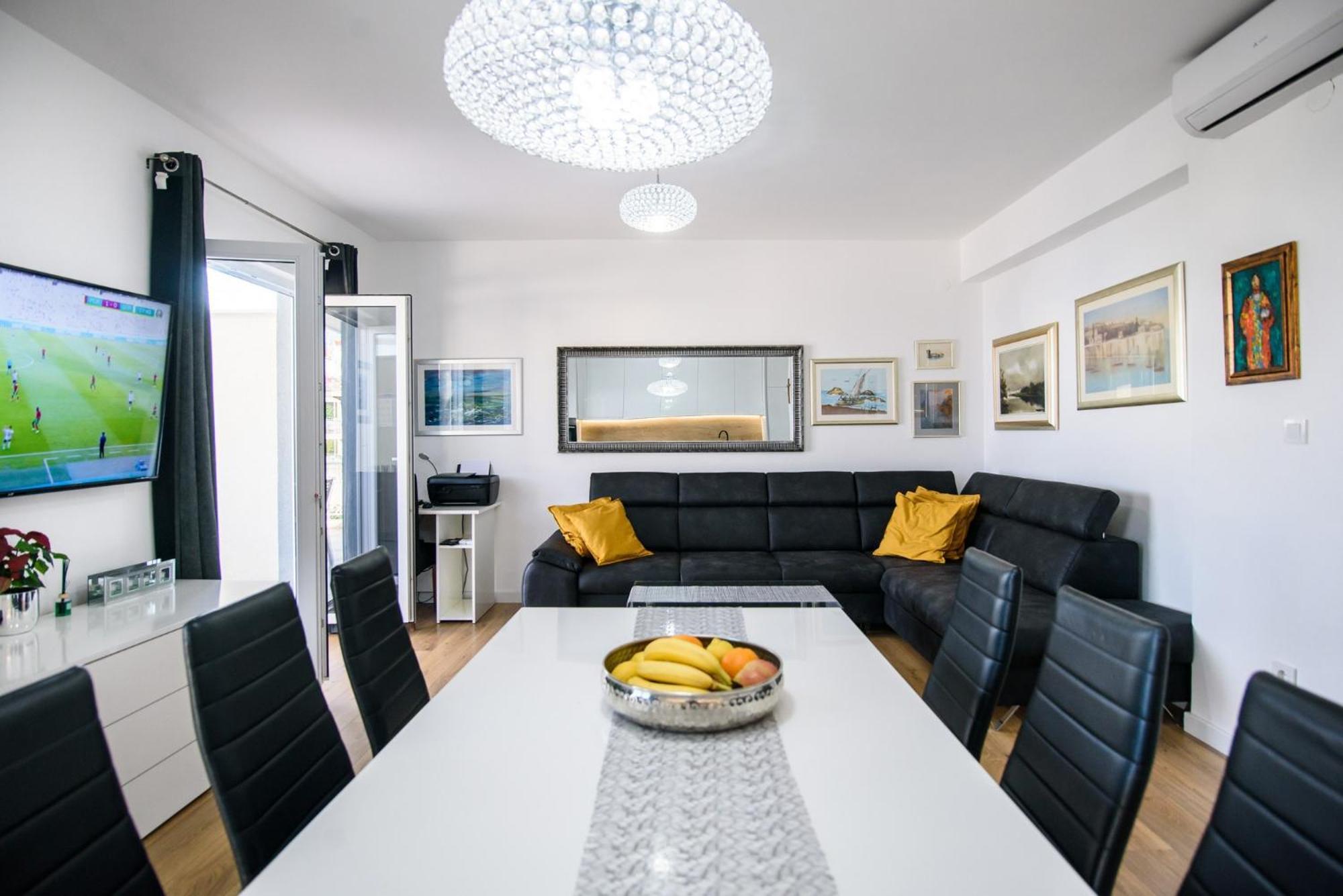 Aurora Seaview Apartment Млини Экстерьер фото